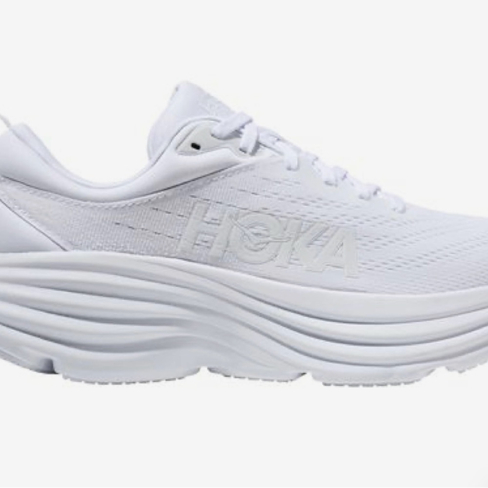 Hoka 8 Women's All-White Sneakers size women 9